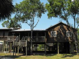 Bayou Cottage in Cedar Key. 